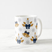 Weihnachtskerzen Kaffeetasse (VorderseiteRechts)