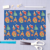 Weihnachtskerzen, Kerzen und Bäume Seidenpapier (Handwerk)