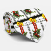 Weihnachtskerzen-Krawatte Krawatte (Gerollt)