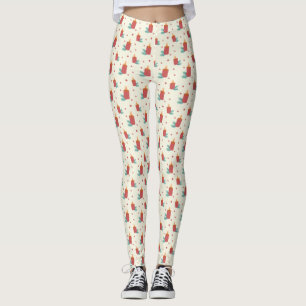 Weihnachtskerzen - Leggings