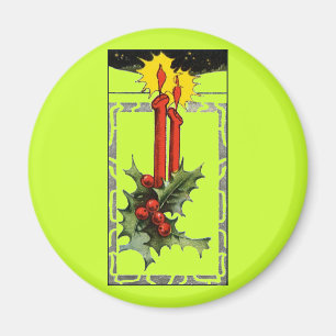 Weihnachtskerzen Magnet