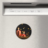 Weihnachtskerzen Magnet (In Situ (Geschirrspüler))