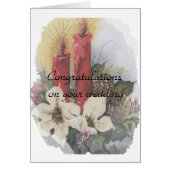 Weihnachtskerzen, Pinecone mit weißen Poinsettien (Vorne)