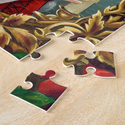 "Weihnachtskerzen-" Puzzlespiel Puzzle (Seite)