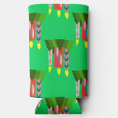 Weihnachtskerzen Selters Dosenkühler (Rückseite)