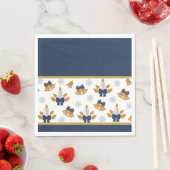 Weihnachtskerzen Serviette (Beispiel)