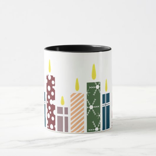 Weihnachtskerzen Tasse (Zentrum)