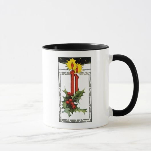 Weihnachtskerzen Tasse (Rechts)
