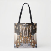 Weihnachtskerzen-Tragetasche Tasche (Vorderseite)