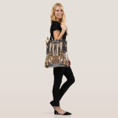 Weihnachtskerzen-Tragetasche Tasche (Am Model)