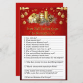 Weihnachtskerzen, wie gut kennst du Babydusche? (Vorne/Hinten)