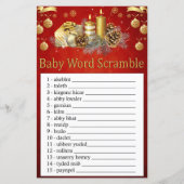 Weihnachtskerzen Wortspiel (Vorderseite)