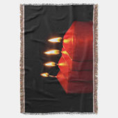 Weihnachtskerzenadvent Decke (Vorderseite Vertikal)