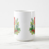 Weihnachtskerzenanordnung Kaffeetasse (Mittel)