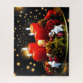 Weihnachtskerzendekor Puzzle (Vertikal)