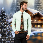Weihnachtskerzenleuchte Krawatte