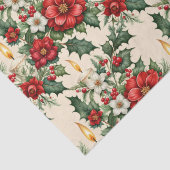 WeihnachtsKerzenlicht in Blume Seidenpapier (Detail)