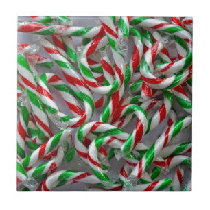 Weihnachtskerzenmuster Fliese