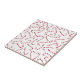 Weihnachtskerzenmuster Fliese (Seite)