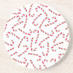 Weihnachtskerzenmuster Getränkeuntersetzer