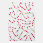 Weihnachtskerzenmuster Handtuch (Vertikal)