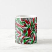 Weihnachtskerzenmuster Kaffeetasse (Mittel)