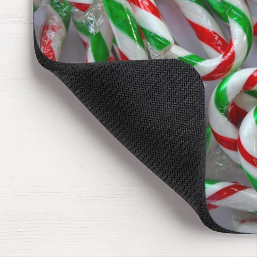 Weihnachtskerzenmuster Mousepad (Ecke)