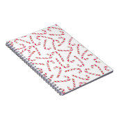 Weihnachtskerzenmuster Notizblock (Rechte Seite)