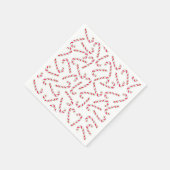 Weihnachtskerzenmuster Serviette (Ecke)