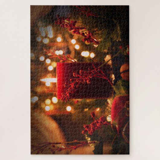 Weihnachtskerzenpuzzle Puzzle (Vertikal)