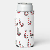 Weihnachtskerzenrohr auf weiß selters dosenkühler (Seltzer Rückseite)