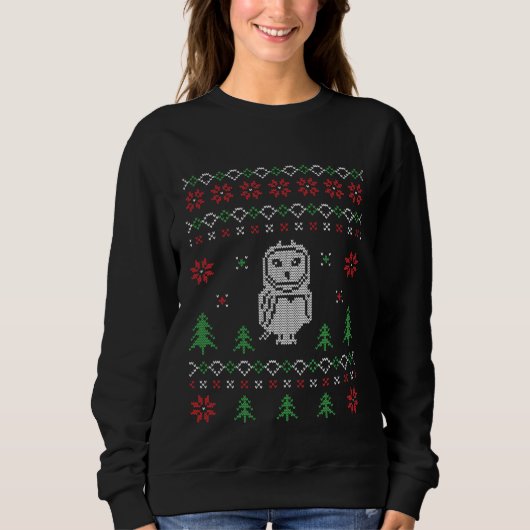 Weihnachtskeule hässlich Pullover Sweatshirt (Vorderseite)