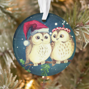 Weihnachtskeule in der Liebe süß Ornament