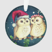 Weihnachtskeule in der Liebe süß Ornament (Vorderseite)