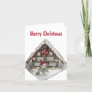 Weihnachtskhalet Feiertagskarte