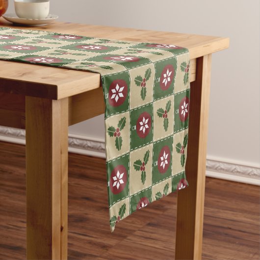 Weihnachtskicker Kurzer Tischläufer (Beispiel)
