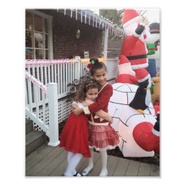 Weihnachtskids personalisieren Vorlage 8 x 10 Foto