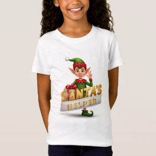 Weihnachtskids-T - Shirt - Schnitt