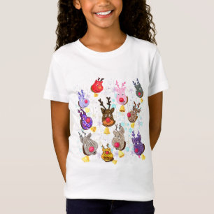 Weihnachtskids T - Shirt Toy Dei with Bells