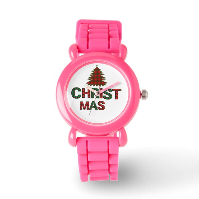 Weihnachtskids-Uhr Armbanduhr (Vorderseite)