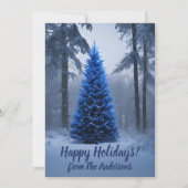 Weihnachtskiefer 54 Happy Holidays, Grußkarte Einladung (Vorderseite)