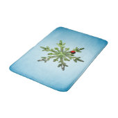 Weihnachtskiefer Badematte (Schrägansicht)
