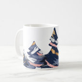 Weihnachtskiefer Kaffeetasse (Vorderseite Links)