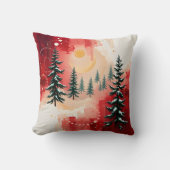 Weihnachtskiefer Souveränität Hochzeiten Jahrestag Kissen (Vorderseite)
