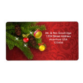 Weihnachtskiefer, Zapfen und Bausteine (Vorne)