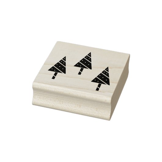 Weihnachtskiefern Gummistempel (Stempel)