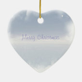 Weihnachtskiefern-Kegel-Verzierung Keramikornament (Hinten)