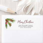 Weihnachtskiefernkiefer - Grüne Rücksendeadresse (Insitu)