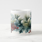 Weihnachtskiefernkonen und Berries 20oz Tasse für (Vorderseite)