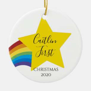 Weihnachtskind, 1. Weihnachtskind, Keramik Ornament